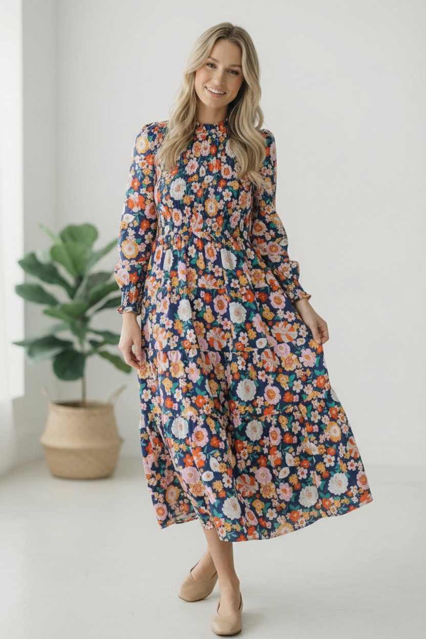 The Perfect Bouquet Tiered Dress