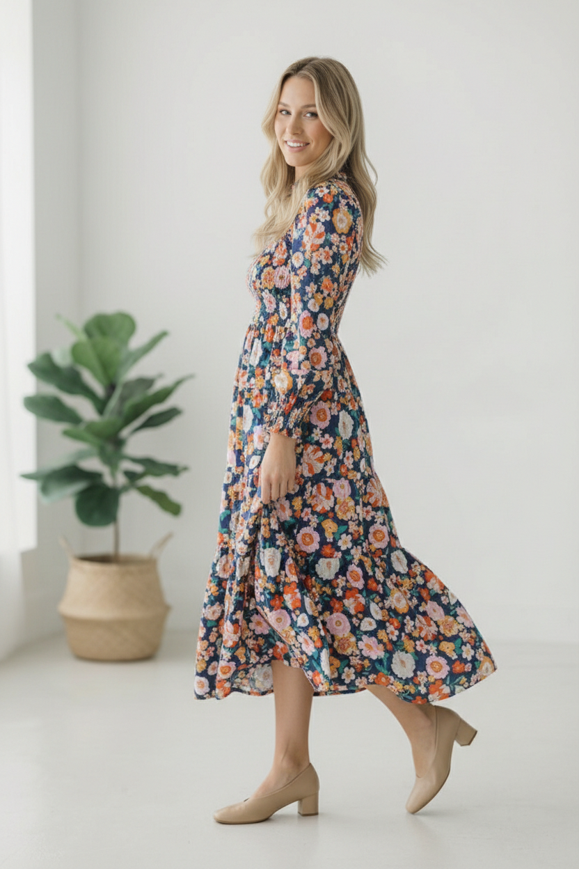 The Perfect Bouquet Tiered Dress