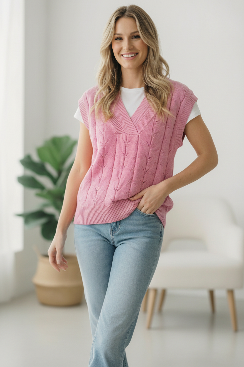 Bubblegum Boutique Knit Vest