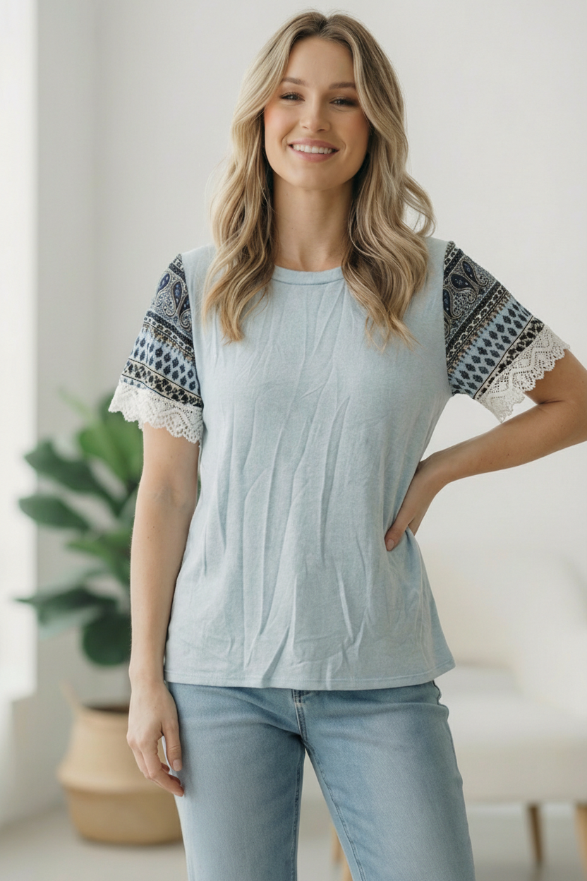 On the Soft Horizon Boho Tee