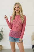 All Heart Mesh Top