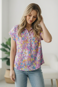 A Sweet Escape Floral Blouse
