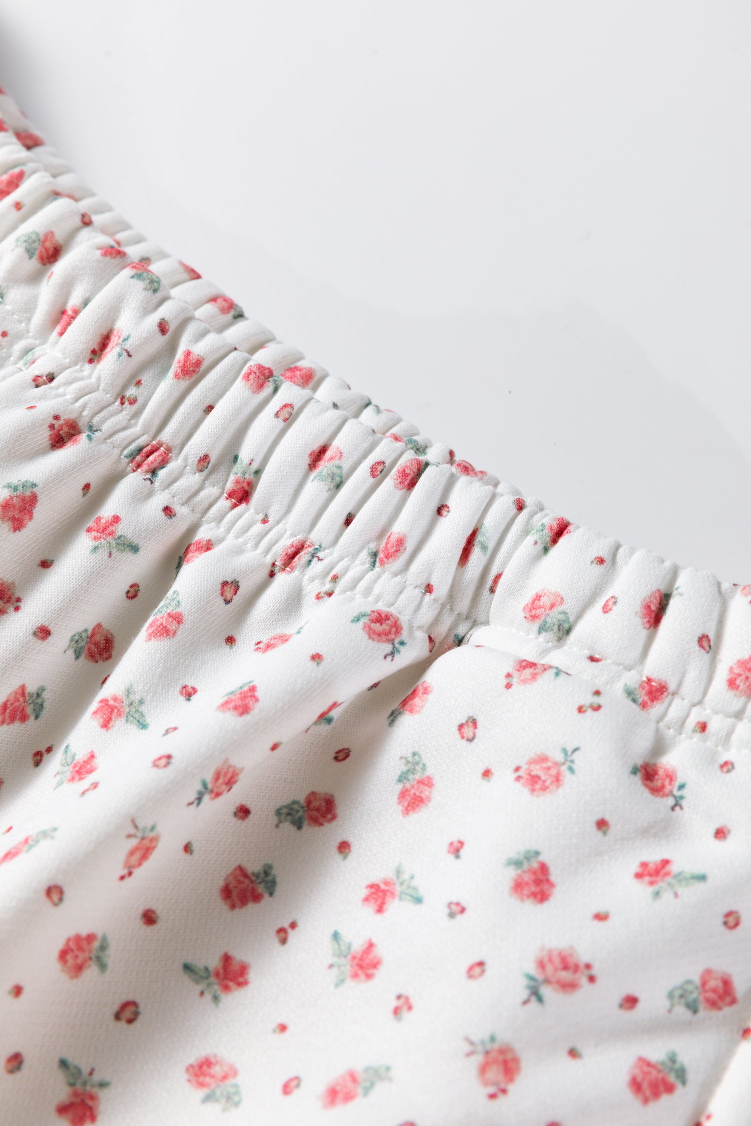 Pink Floral Print Kangaroo Pocket Hoodie Sheath Sweat Set